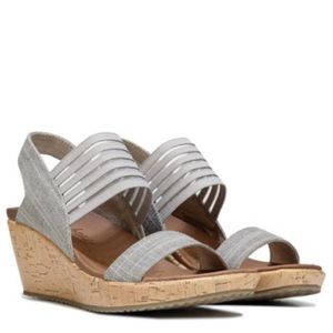 Sketcher Heel Smitten Kitten Sandals